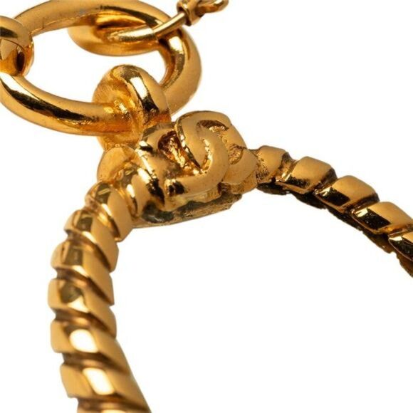 Chanel Double Chain Loupe Necklace - Picture 4 of 8